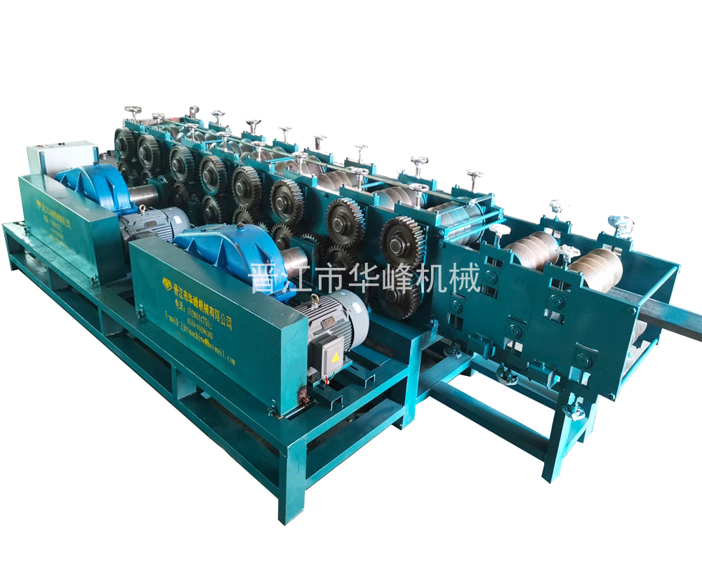 圓管壓方管設備 圓管變方管機器 圓管壓方管成型機生產線